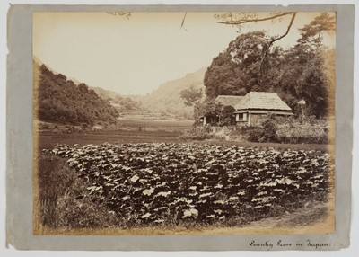 Lot 291 - Weed (Charles Leander). On the Road to 'Fusi Yama' [Fujiyama, i.e. Mount Fuji], Japan, c. 1867