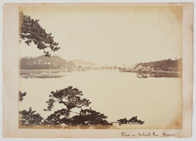 Lot 291 - Weed (Charles Leander). On the Road to 'Fusi Yama' [Fujiyama, i.e. Mount Fuji], Japan, c. 1867