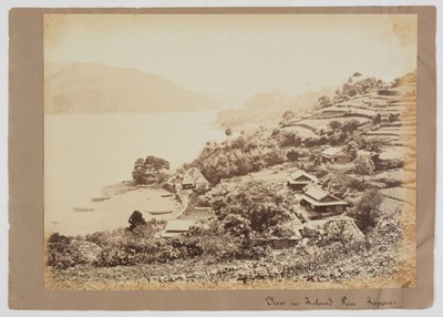 Lot 291 - Weed (Charles Leander). On the Road to 'Fusi Yama' [Fujiyama, i.e. Mount Fuji], Japan, c. 1867