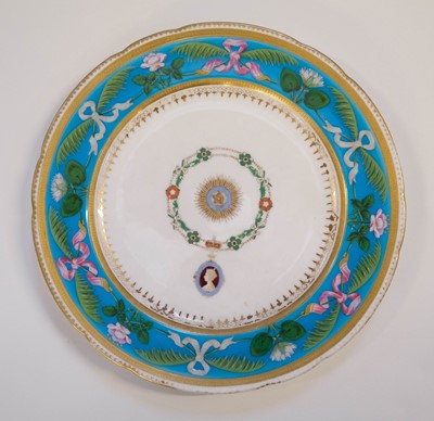 Lot 234 - Order of the Star of India. A Minton porcelain plate c.1920