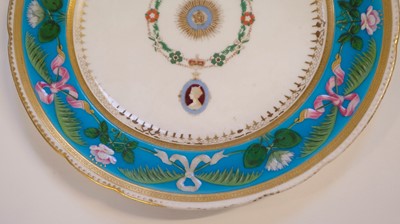 Lot 234 - Order of the Star of India. A Minton porcelain plate c.1920