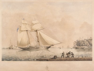 Lot 511 - Naval & Maritime. A collection of eleven prints, mostly 19th century