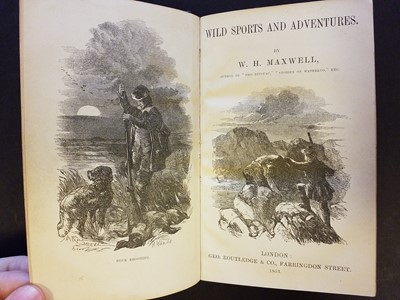 Lot 108 - Daniel (William B.). Rural Sports, 2 volumes in 3, 1801, & 11 others, field sports