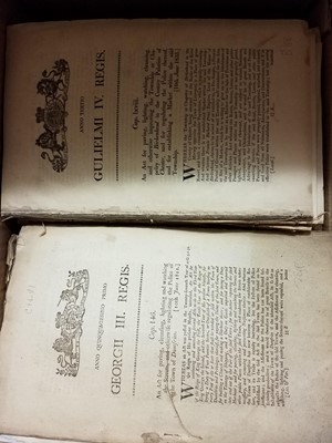 Lot 332 - Acts of Parliament. A large collection of 19th century Acts of Parliament