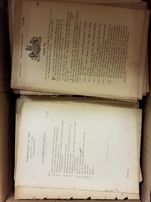 Lot 332 - Acts of Parliament. A large collection of 19th century Acts of Parliament