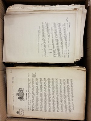 Lot 332 - Acts of Parliament. A large collection of 19th century Acts of Parliament