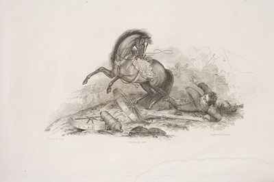 Lot 493 - Howe (James). Fourteen Engravings from Drawings of the Horse, 1824