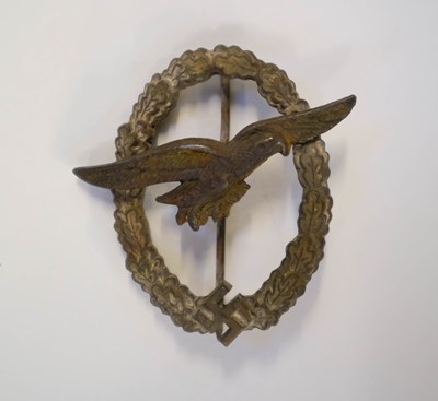 Lot 256 - Third Reich. A Luftwaffe Glider Pilots badge