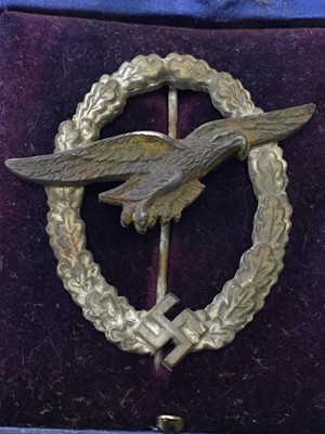 Lot 256 - Third Reich. A Luftwaffe Glider Pilots badge