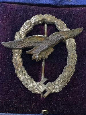 Lot 256 - Third Reich. A Luftwaffe Glider Pilots badge