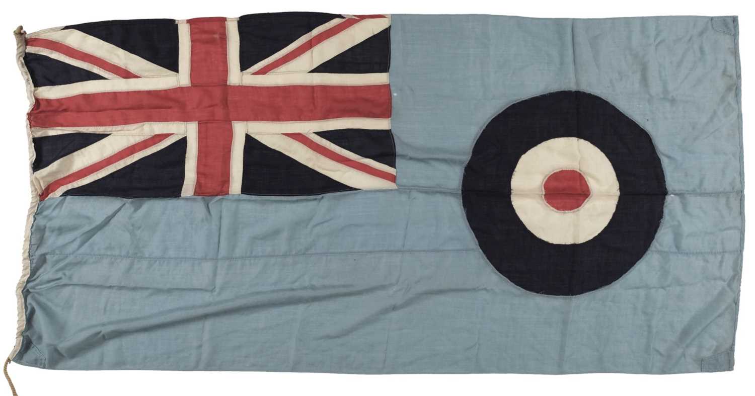 Lot 83 - RAF. A WWII RAF Station ensign-flag, dated 1939