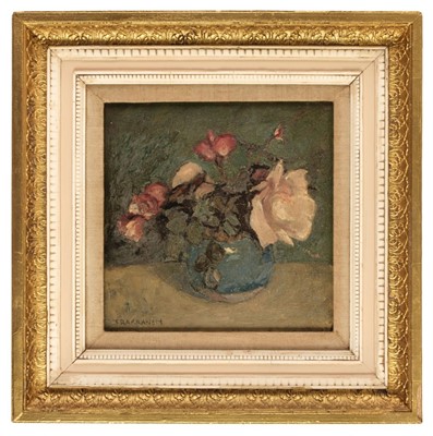 Lot 690 - Trakranen, Alexander van Taack, 1885-1969. Still Life of Roses in a Vase