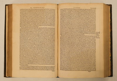 Lot 219 - Guiccardini (Francesco). L'histoire d'Italie, 1st edition in French, 1568