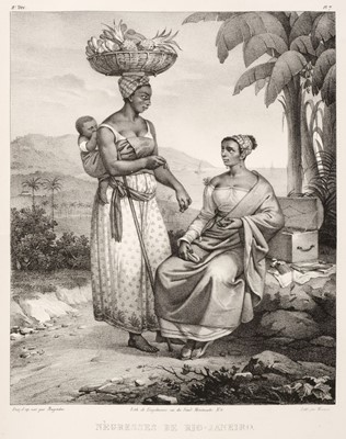 Lot 13 - Rugendas (Johann Moritz). Voyage pittoresque dans le Brésil, Paris: Engelmann, 1835