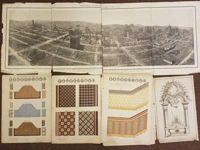 Lot 467 - Architecture & topography. A mixed collection of approximately 200 prints, 19th century