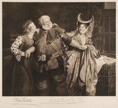 Lot 518 - Performing Arts. A collection of 12 prints, 19th century