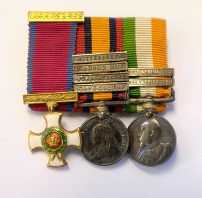 Lot 310 - A Boer War DSO group to Lieutenant Clive Henry Adolphus Wilson