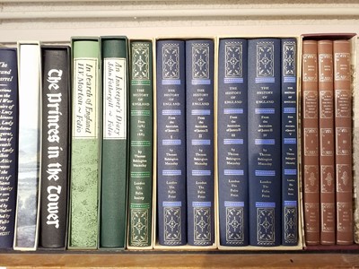 Lot 303 - Folio Society, 61 volumes of Folio Society British history reference