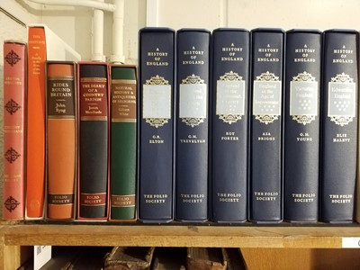 Lot 303 - Folio Society, 61 volumes of Folio Society British history reference