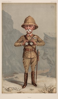 Lot 536 - Vanity Fair. A collection of 27 Military and Naval caricatures, late 19th century