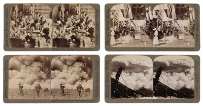 Lot 330 - Japan. A group of 81 gelatin silver print stereoviews by Underwood & Underwood