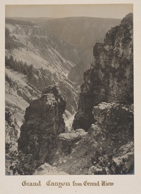 Lot 354 - Haynes (Frank Jay, 1853-1921). Views of Yellowstone and the Grand Canyon, c. 1900