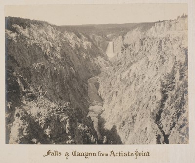 Lot 354 - Haynes (Frank Jay, 1853-1921). Views of Yellowstone and the Grand Canyon, c. 1900