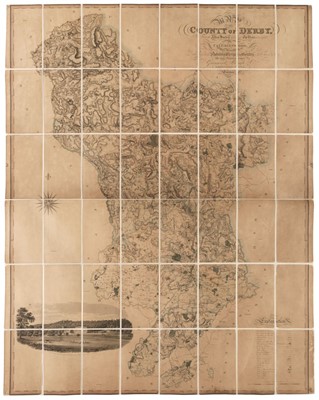 Lot 387 - Derbyshire. (Greenwood (C. & J.), Map of the County of Derby..., 1825