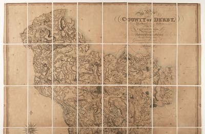 Lot 387 - Derbyshire. (Greenwood (C. & J.), Map of the County of Derby..., 1825