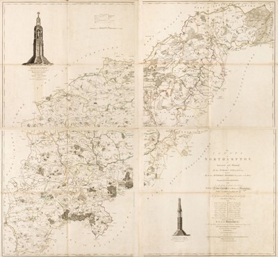 Lot 421 - Northamptonshire. Faden (Robert), The County of Northampton..., 1780