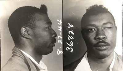 Lot 80 - Police mug shots. A group of 24 pairs of mug shots of American men and women, c. 1960s