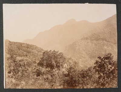 Lot 377 - Penn (Albert Thomas Watson, 1849-1924). An album of photographs of Ootacamund and the Nilgiri Hills