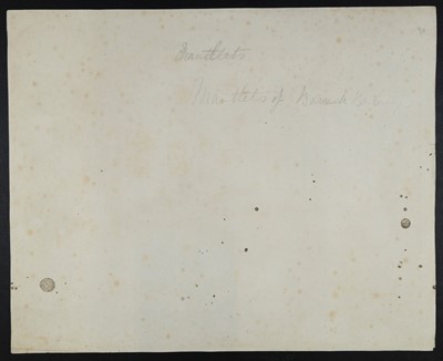 Lot 27 - Salt Prints. A group of 6 salt prints, 1850s