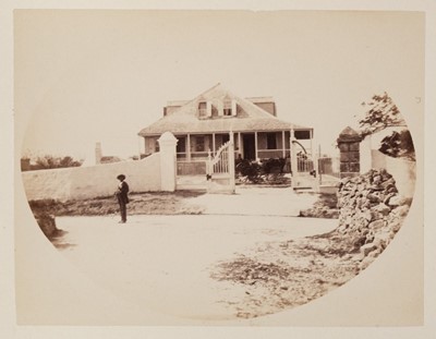 Lot 342 - Bahamas. A group of 7 albumen prints of views around Nassau, Bahamas, by Dr. C.C. Schuyler, 1888