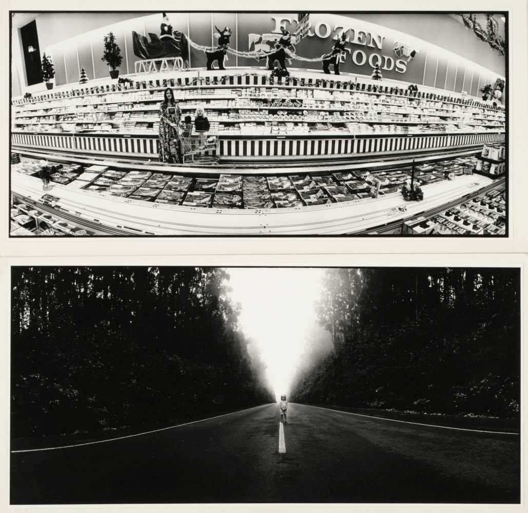 Lot 31 - Alinder (James, 1941-). A group of 6 vintage gelatin silver panoramic prints, c. 1975