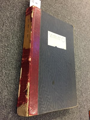 Lot 48 - Gibson (Michael L.). Aircraft Accidents 1943-44 Ledger