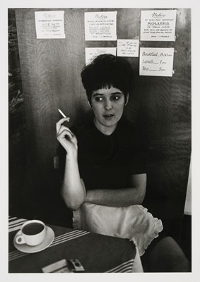Lot 59 - Jones (Colin, 1936-). The Waitress at 77 Sunset Strip B&B, Blackpool, 1966, gelatin silver print