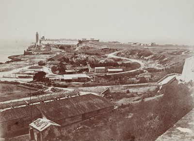 Lot 348 - Cuba. A group of 19 albumen prints, c.1890, mostly of Havana and environs