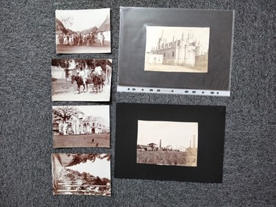 Lot 506 - Cuba. A group of 19 albumen prints, c.1890, mostly of Havana and environs