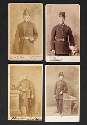 Lot 224 - Firemen. A collection of approximately 60 photographs of firemen, c. 1860s/1880s