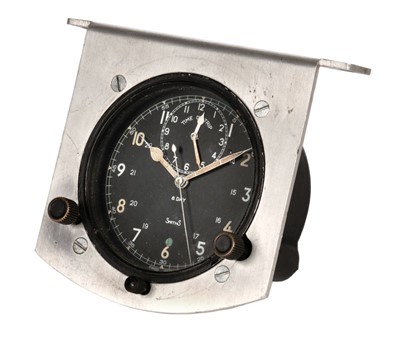 Lot 81 - RAF Instrument-Board Time-Clock, circa 1954