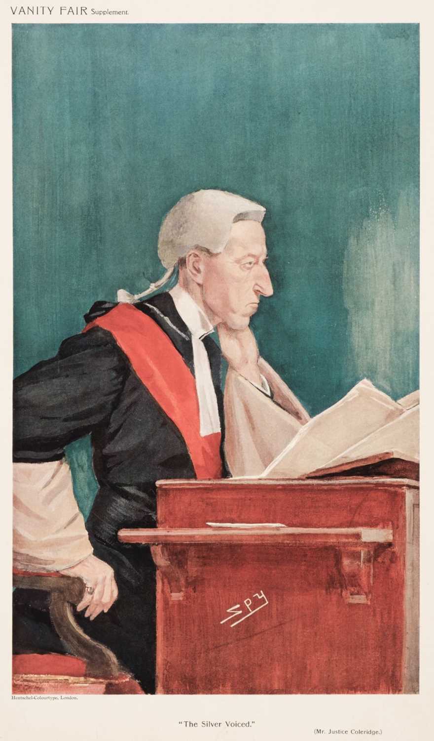 Lot 537 - Vanity Fair. A collection of 37 'legal' caricatures, late 19th century