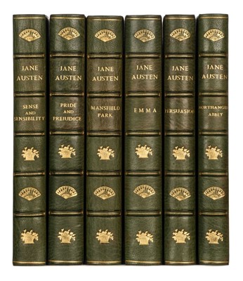 Lot 283 - Austen (Jane). The Works of Jane Austen, illustrated by Charles E. Brock, 6 vols., 1950