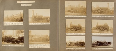 Lot 324 - Railway Photographs. Railway Centenary Souvenir photograph album