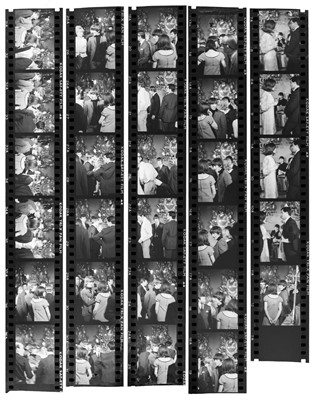 Lot 92 - The Beatles: A Hard Day's Night. The Beatles dancing and seated in the Garrison Room