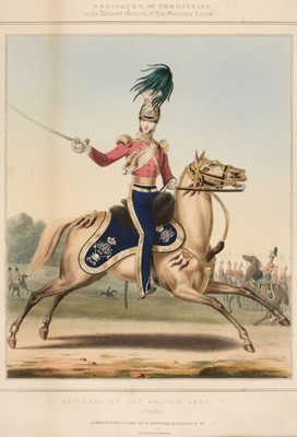 Lot 504 - Military. Englemann, Graf, Coindet (publisher), 15th Hussars, 1828