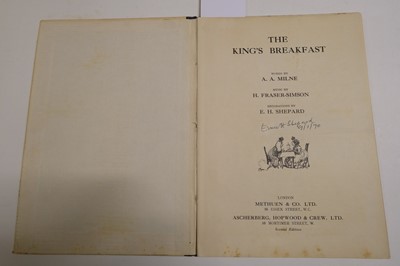 Lot 691 - Milne (A.A.) The King's Breakfast, 2nd edition, 1926