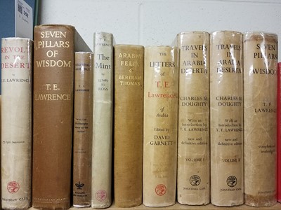 Lot 352 - Lawrence (T. E.). A large collection of T. E. Lawrence works & reference