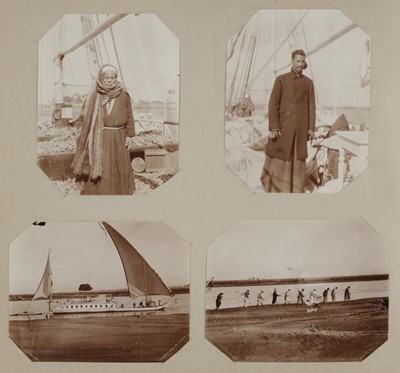 Lot 391 - Europe & Egypt. A group of 3 unrelated photograph albums, late 19th and early 20th century