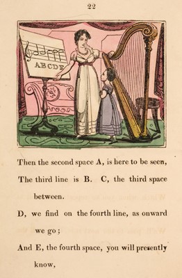 Lot 451 - Dean and Munday. The Gamut and Time-Table, in Verse, by C. Finch, circa 1824